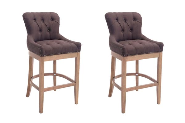 CLP 2-pack Barstol Lakewood Tyg