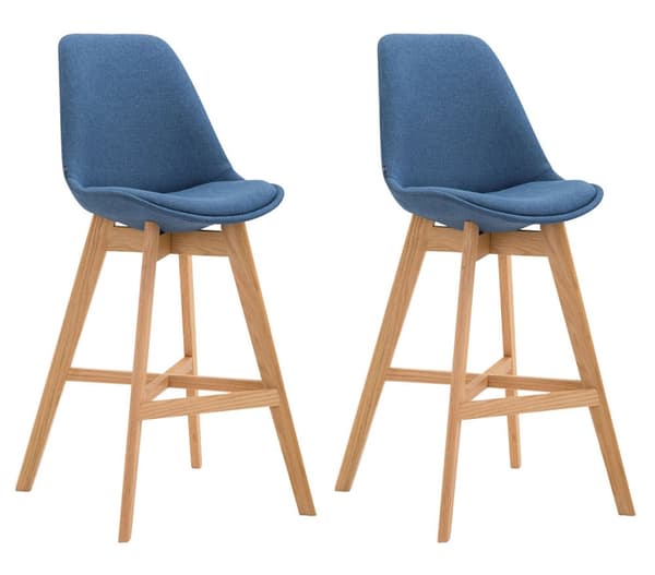 CLP 2-pack Barstol Cannes Tyg