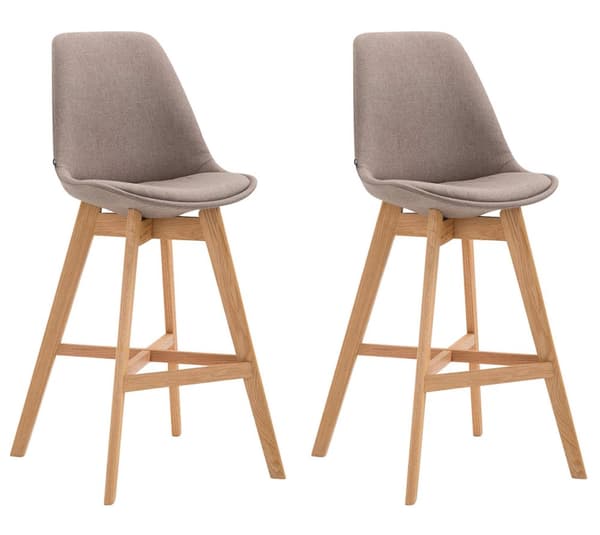 CLP 2-pack Barstol Cannes Tyg