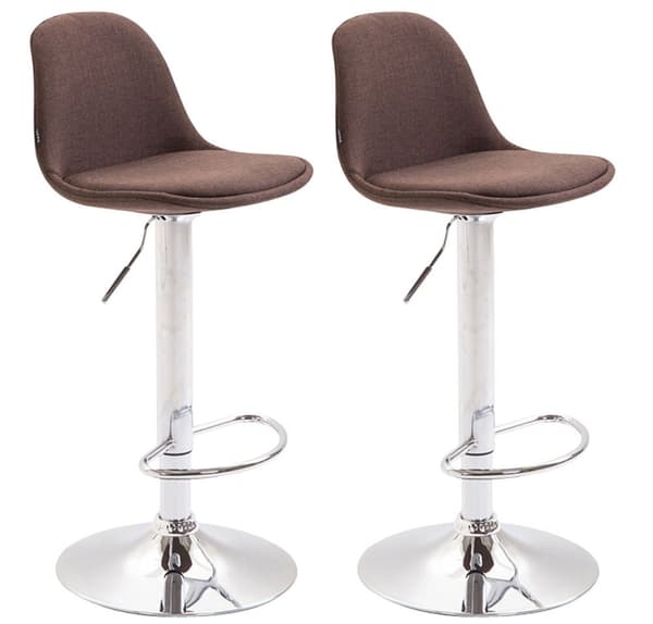 CLP 2-Pack Barstol Kiel Stof