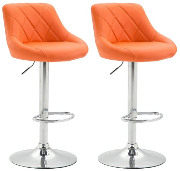 CLP 2-Set Barstol Lazio Konstläder