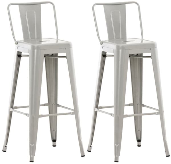 CLP 2-pack Metall Barstol Mason