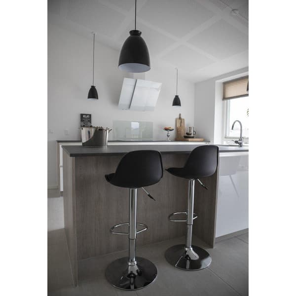 Matstol, Trondheim Bar, 41x39 cm, Svart