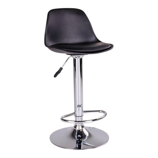 Matstol, Trondheim Bar, 41x39 cm, Svart