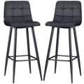 Miniatyrbild 1 av 9: Barstol Set, 2er-Set, 42x47x105 cm, Svart
