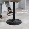 Miniatyrbillede 7 af 9: Barstol Sæt, 2er-Set, 42x47.5x90.5-111.5 cm, Beige