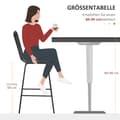 Miniatyrbillede 6 af 9: Barstolsæt, 2er-Set, 42,5x52x102 cm, Sort