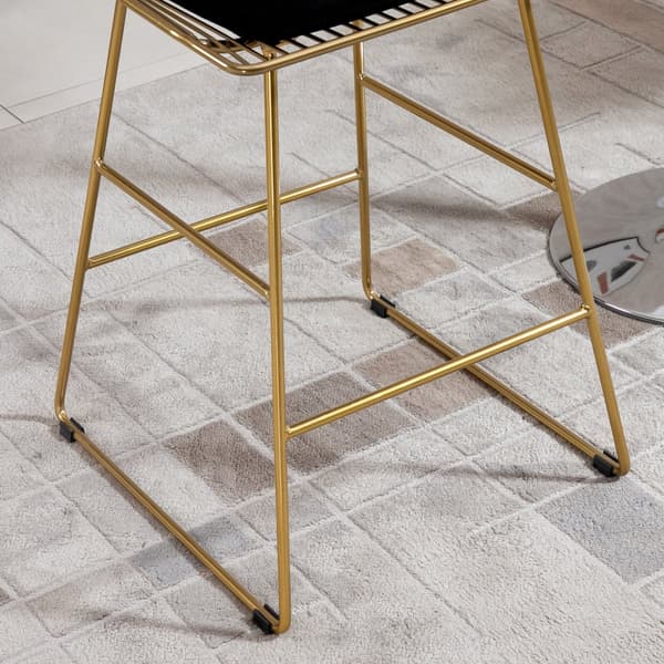 Barpall Set, 2er-Set, 46x56x95 cm, Guld