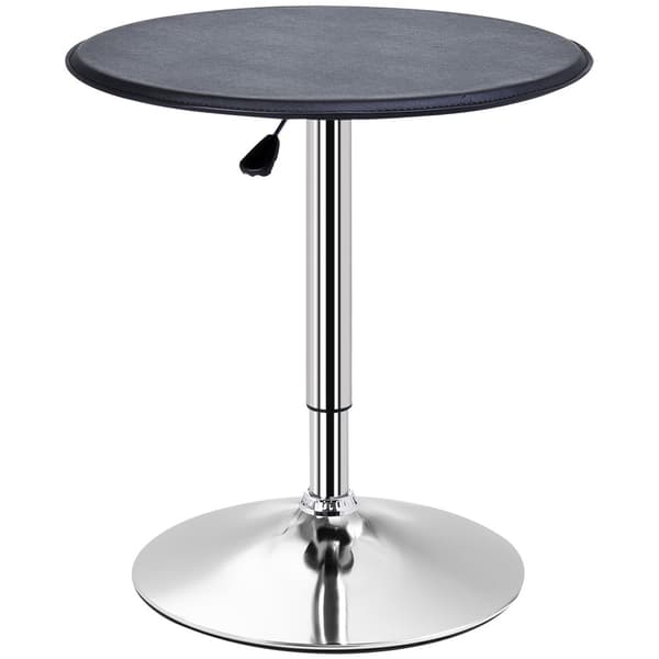 Spisebord, Ø63 x 67-93 cm, Sort