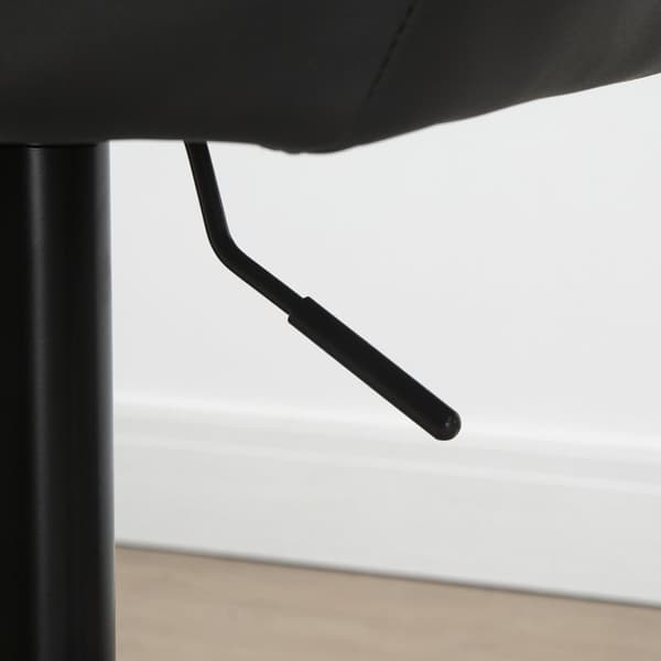 Barstol, 2er-Set, 57,5x52,5x93-114 cm, Grå