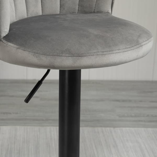 Baarituolien setti, 54x56x91-111 cm, Harmaa