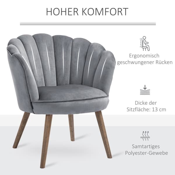 Matstol, 66x72x79 cm, Mörkgrå