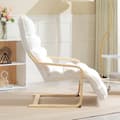 Miniatyrbild 8 av 9: Lounge-stol, 67x93-114x105 cm, Vit