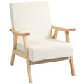 Miniatyrbillede 1 af 9: Stue Stol, 65x80x83 cm, Creme Hvid