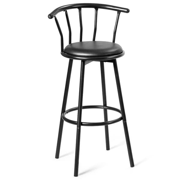 Barstolar, 55x56x101.5 cm, Svart