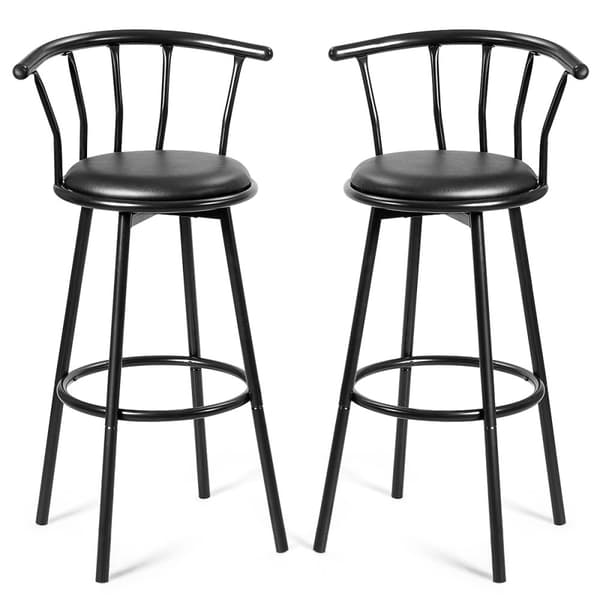 Barstolar, 55x56x101.5 cm, Svart