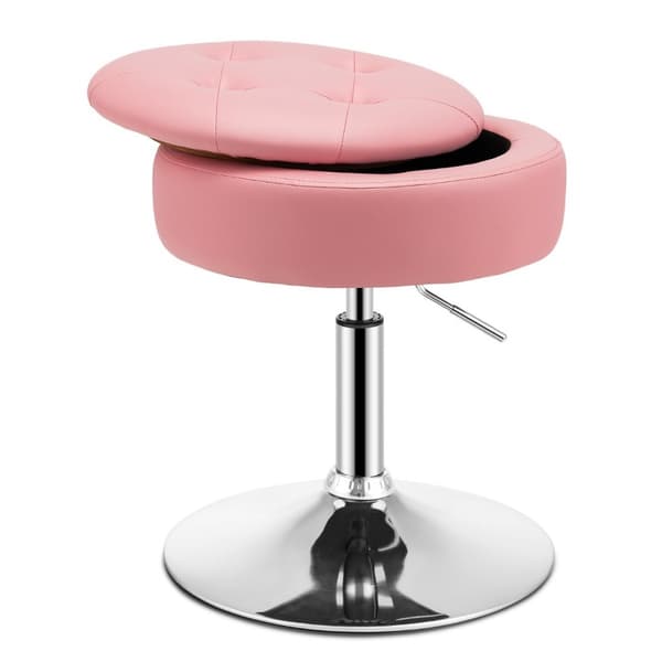 Smink pall, 41,5x50-66 cm, Rosa