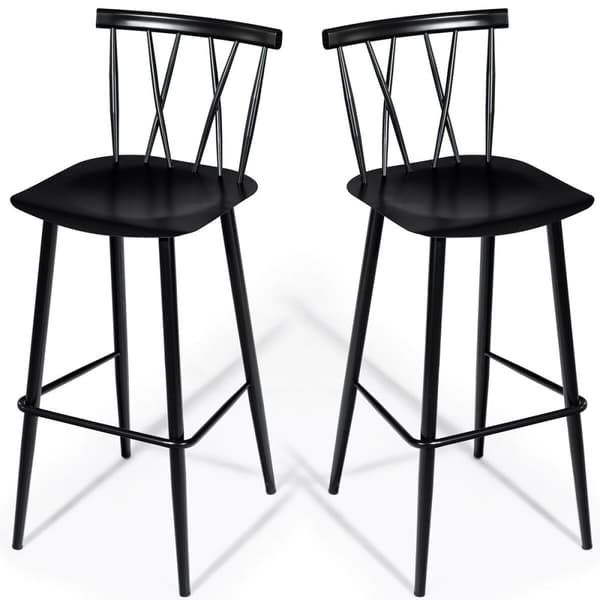 Barstol Matstolar, 16x19x41.5 tum, Svart