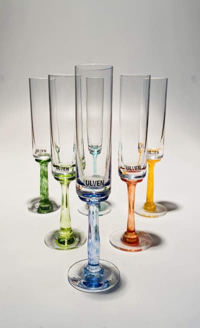 Ulven - Linda - 6 st Snaps glas Påsk - Design Linda / Micke Erlandsson