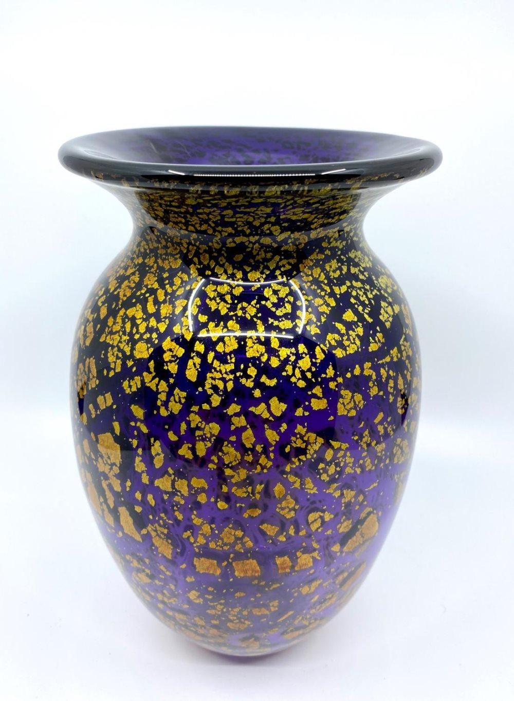 Gyllene Tider - Konstglas Tulpan Vas - Hyazint Unik design Robert Oldergaarden