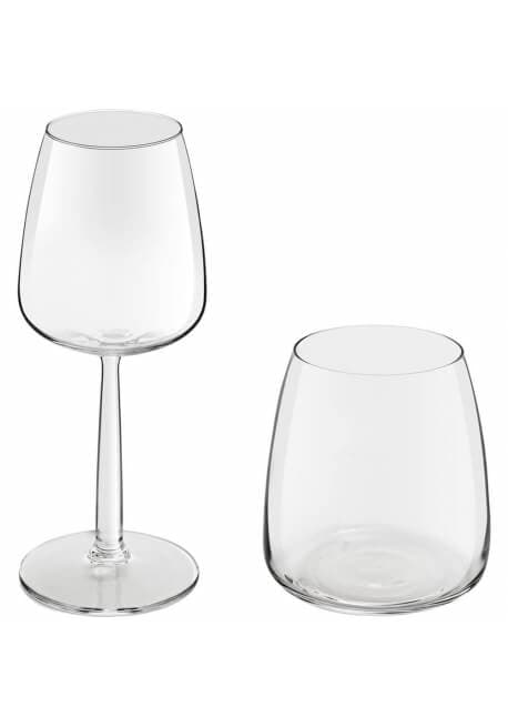 Royal Leerdam vin- & vandglas (8 stk)