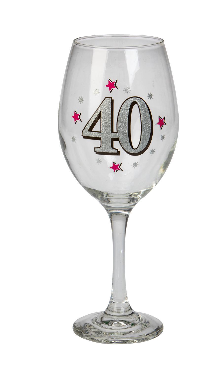 Vinglas XXL 40 år