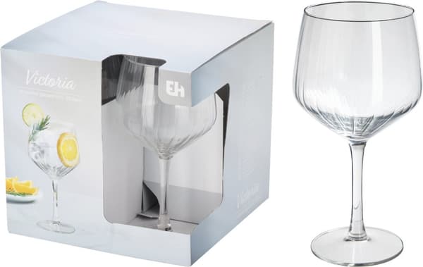 Gin & Tonic Glas Drinkglas Gintonic 4-pack