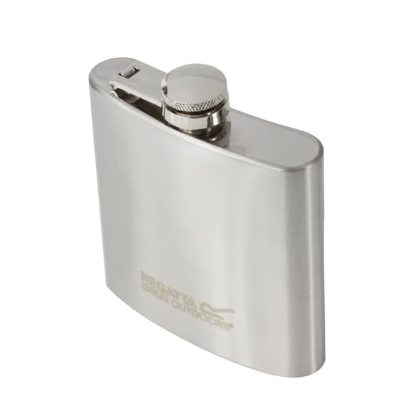 Regatta Great Outdoors 170ml Stainless Steel Hip Flask Silver One Size