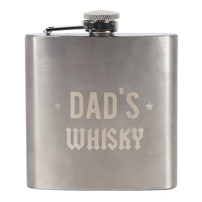 Something Different Dad Rocks Whisky Hip Flask