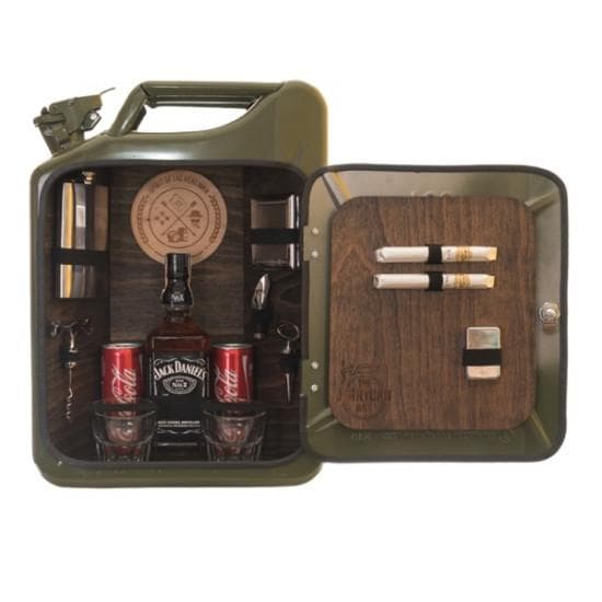 Portabel Minibar - Jeepdunk Real Man - Grön