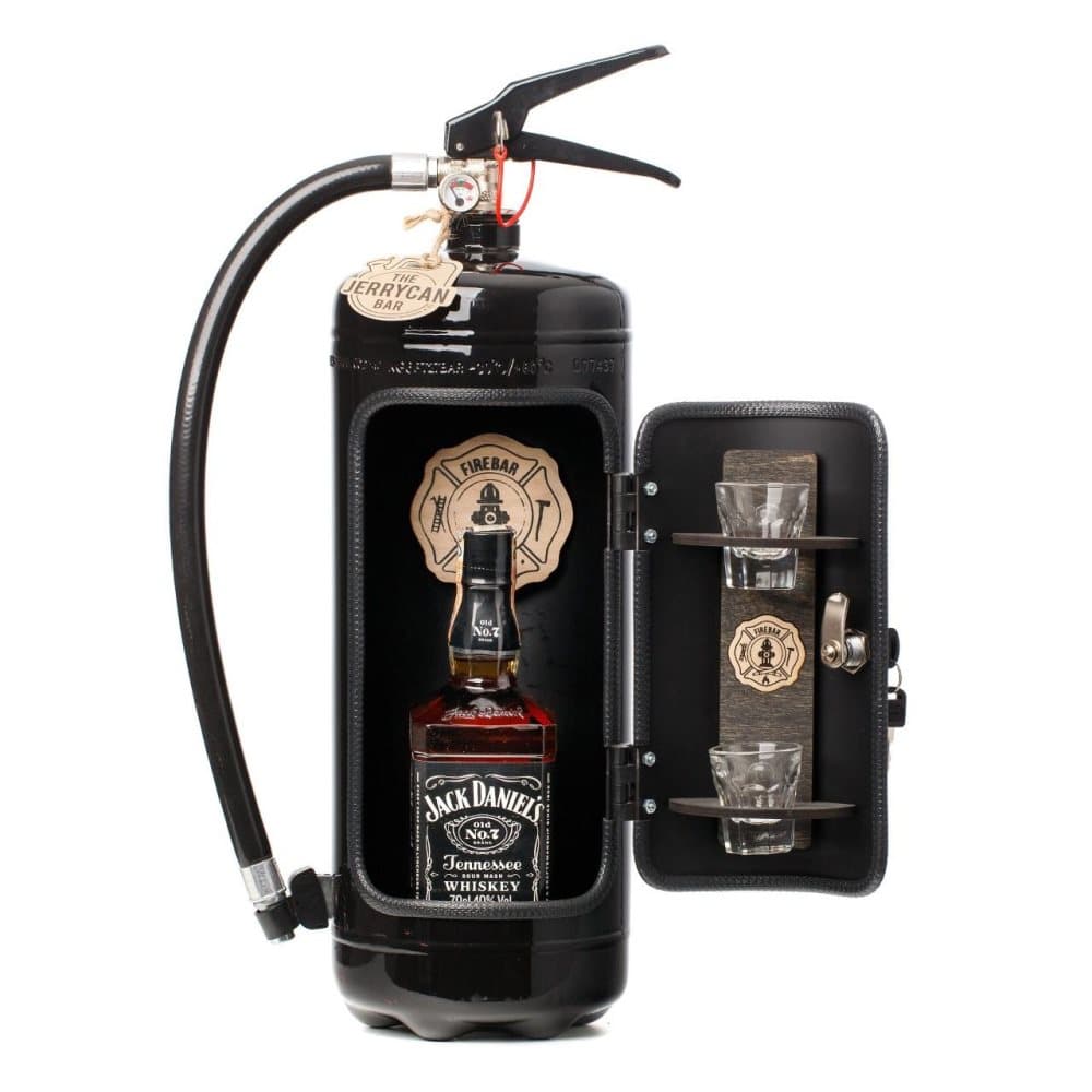Portabel Minibar Brandsläckare - Firebar Black