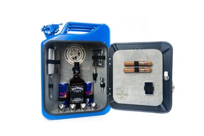 Portabel Minibar - Jeepdunk Real Man - Blue