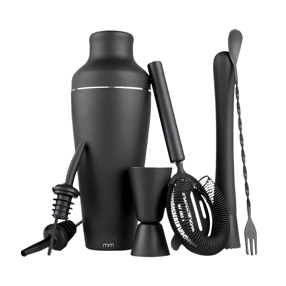 Cocktail Shaker Set - Mattsvart