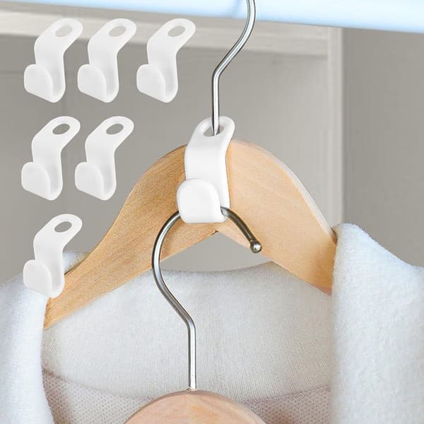 30-pack Klädhängare - Anslutningskrok - Organizer