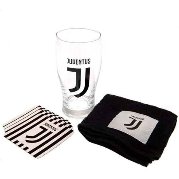 Juventus FC Crest Bar Set Clear/Black/White One Size
