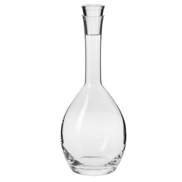 Krosno Servo Line | Glas Whisky Karaff | Brandy Liquor Sherry Scotch Karaff Flaska Kristall | 1,5 L