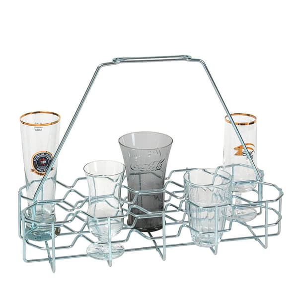Glasholder, Glasstativ, Glas stativ til 10 glas