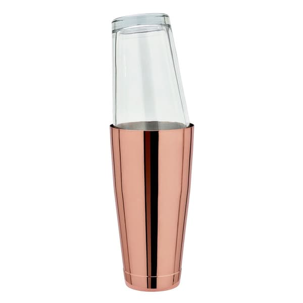 Boston Shaker 28oz. Ulkonäkö ruostumaton teräs 304 kupari