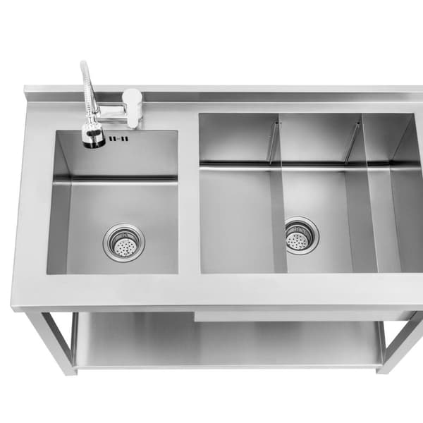 Royal Catering - Cocktail-station - Med ishink och flaskhållare - Royal Catering