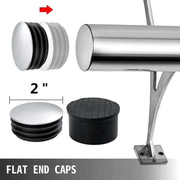 6 fot bardisk fotskena kit, rostfritt stål material, robust och hållbart, bekvämt att använda, lätt att installera och underhålla
