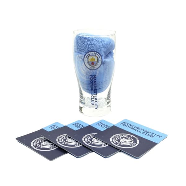 Manchester City FC Mini bar sæt Sky Blue/Blue One Size