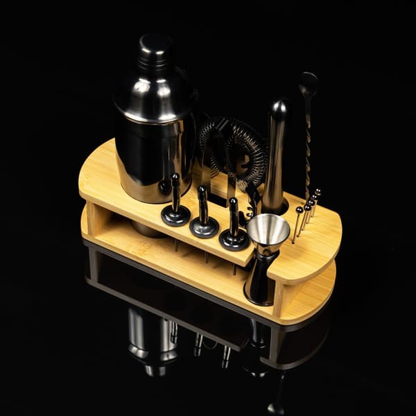 BAR SET 16 ELEMENTS SHAKER KLAUSBERG KB-7584 GRAPHITE