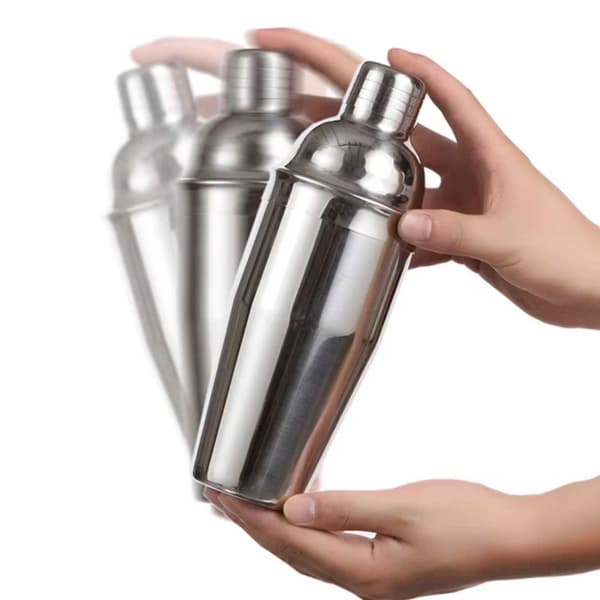 Cocktail shaker rustfrit stål 550ml