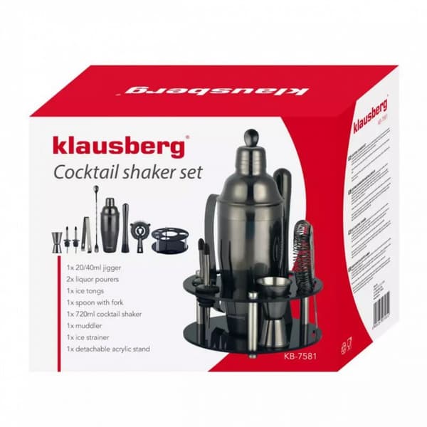 BARTMAN SET 9 ELEMENTS KLAUSBERG KB-7581