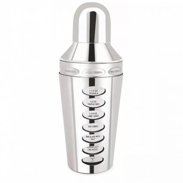 BARTMAN SHAKERI RESETEILLÄ 600 ml KINGHOFF KH-1393