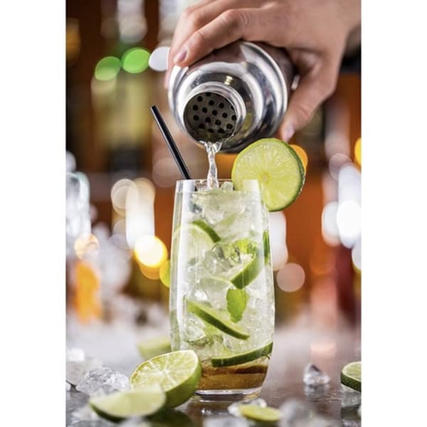 Cocktail-setti | Ruostumattomasta teräksestä valmistettu 6-osainen baarimikkosarja