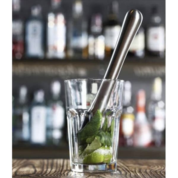 Cocktail-setti | Ruostumattomasta teräksestä valmistettu 6-osainen baarimikkosarja