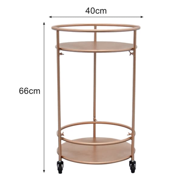 Barvagn I Roséguld (liten) | MonsterShop