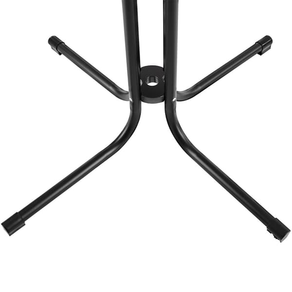 Foldebord Eren med stof 90x110cm - sort