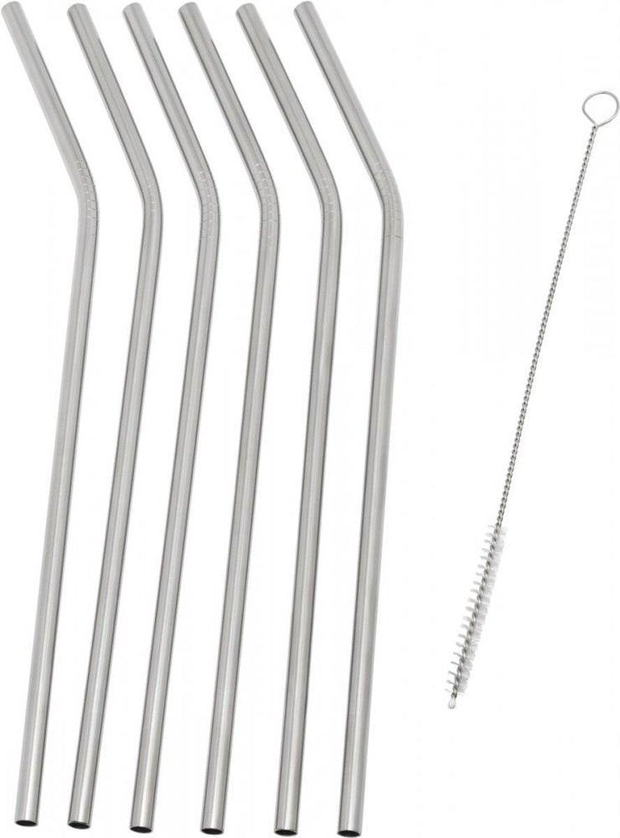 1x6 Leopold Vienna halm inox med borste LV253011